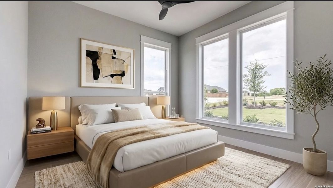 Furnished interior view inside a new home in , La Vernia (Image 12).