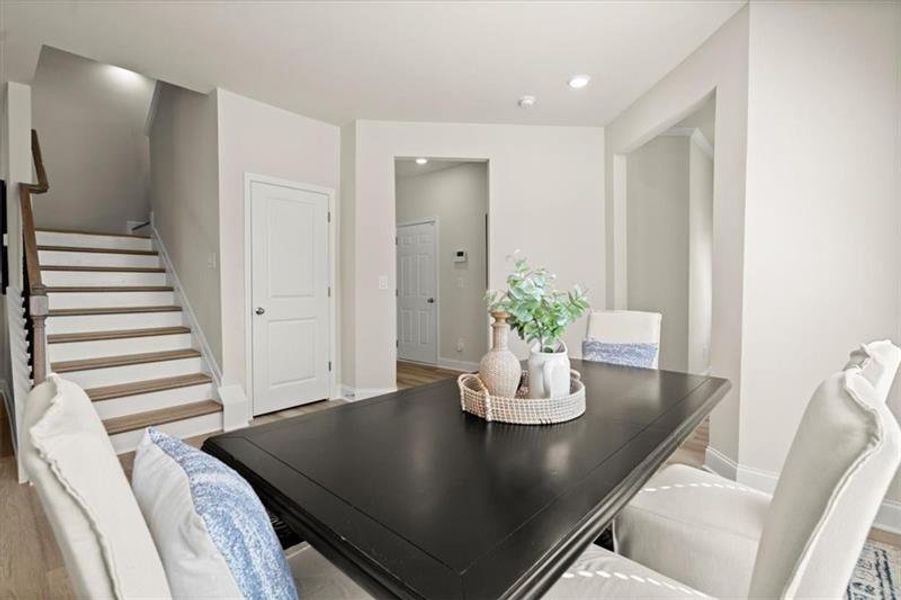 Furnished interior view inside a new home in , Dacula (Image 6). Furnished interior view inside a new home in , Dacula (Image 6).