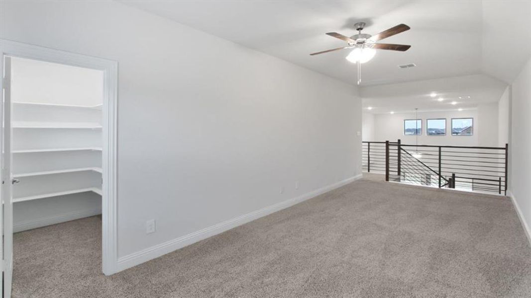 Spacious, unfurnished interior of a new home in The Landing at Hidden Lakes, McKinney (Image 13).