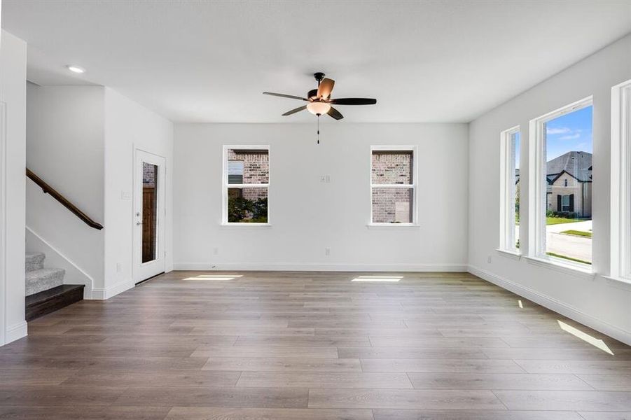 Spacious, unfurnished interior of a new home in North Sky Celina, Celina (Image 30). Spacious, unfurnished interior of a new home in North Sky Celina, Celina (Image 30).