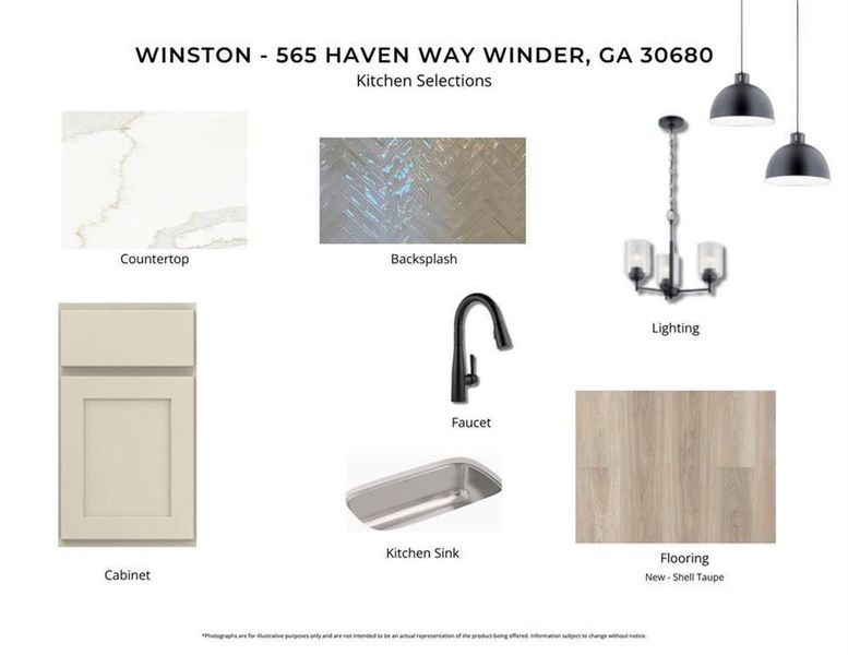 Sample of building materials used in homes in Stonehaven, Winder (Image 8).