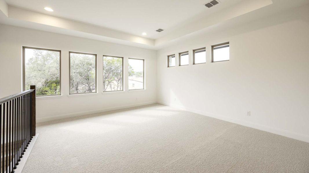 Spacious, unfurnished interior of a new home in Parkside On The River, Georgetown (Image 19).