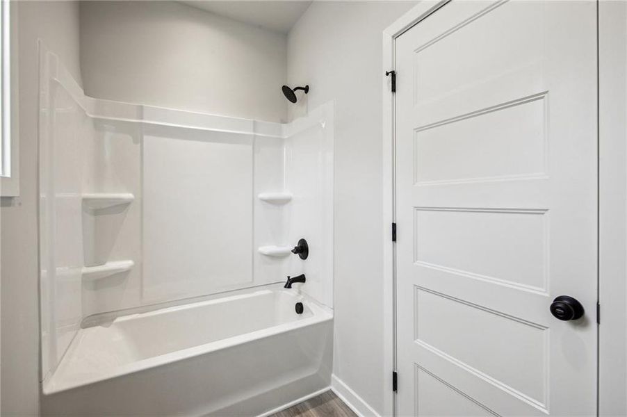 Furnished interior view inside a new home in Rosewood Lake Estates, Hoschton (Image 13).