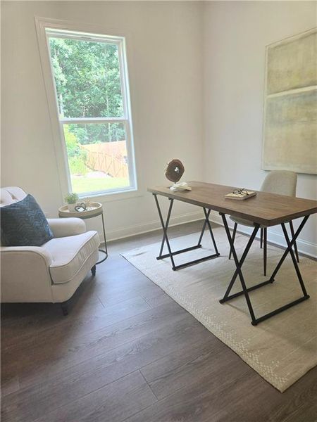 Furnished interior view inside a new home in Ashbury Commons, Powder Springs (Image 7).