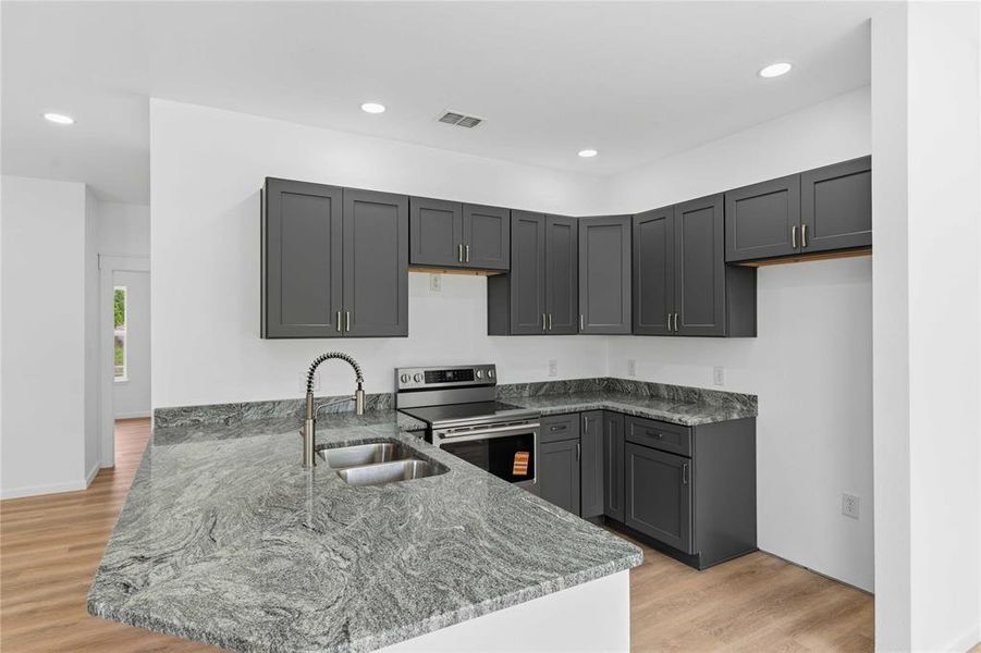 Furnished interior view inside a new home in , Brownwood (Image 9).