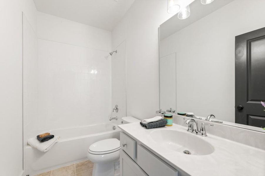 Furnished interior view inside a new home in Arden on Lanier, Cumming (Image 23).