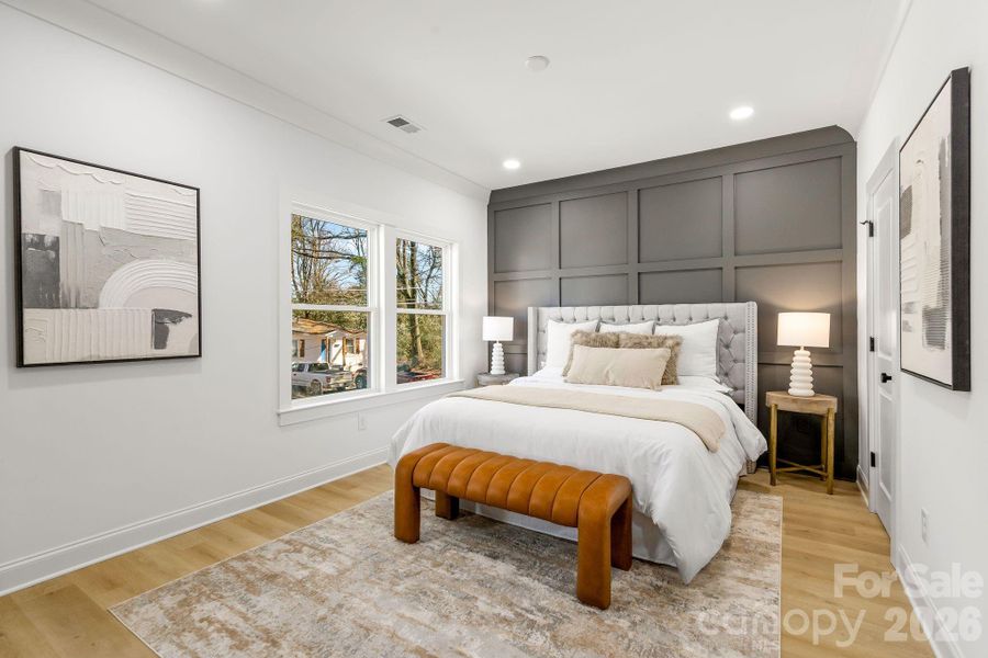 Furnished interior view inside a new home in , Charlotte (Image 32). Furnished interior view inside a new home in , Charlotte (Image 32).