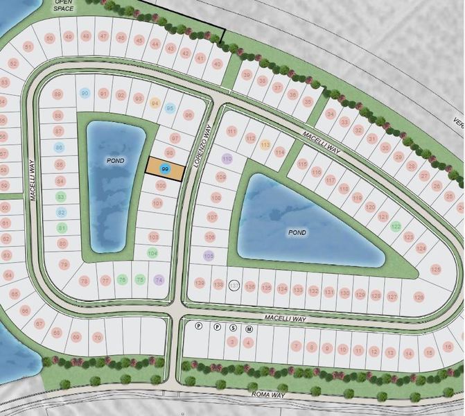 Central Park ~ Site Map