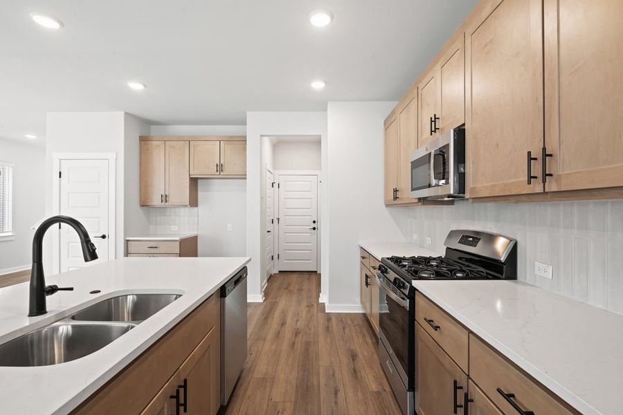 Furnished interior view inside a new home in Union Collection at Park Central, Georgetown (Image 12).