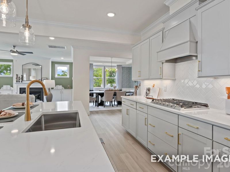 Furnished interior view inside a new home in Windgate, Mooresville (Image 23).