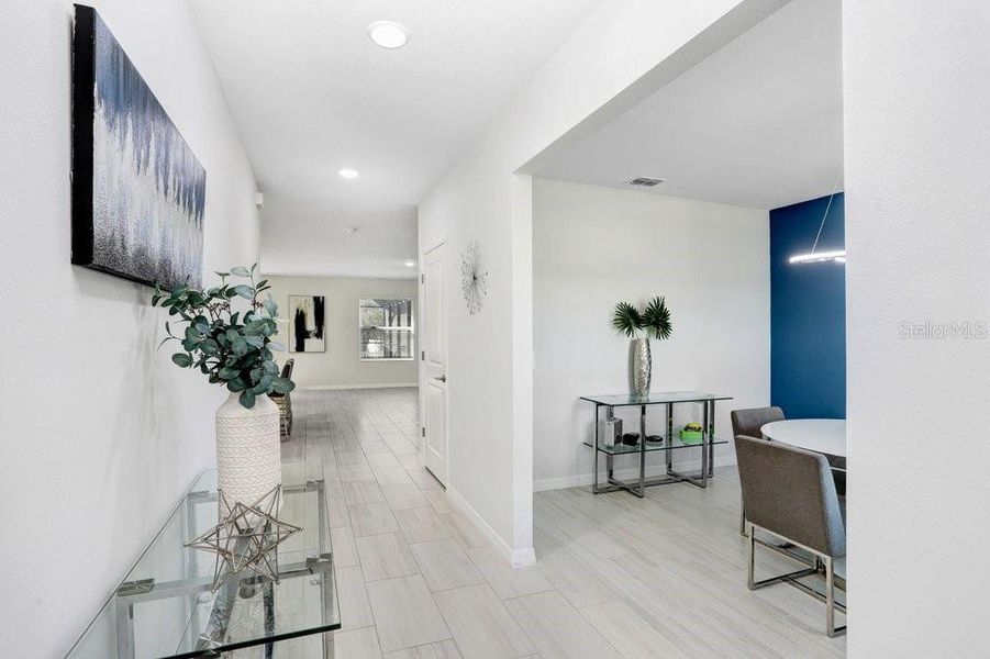 Furnished interior view inside a new home in , Zephyrhills (Image 10). Furnished interior view inside a new home in , Zephyrhills (Image 10).