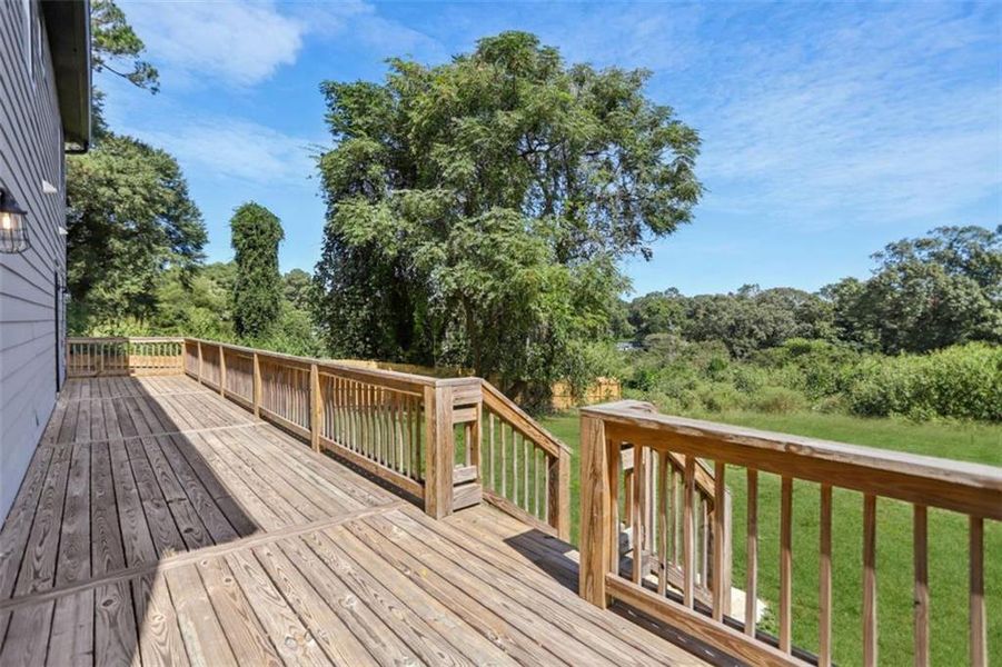 Exterior details and patio area of a home in , Atlanta (Image 28).