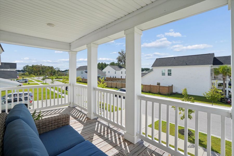 Exterior details and patio area of a home in Heron's Walk at Summers Corner, Summerville (Image 2). Exterior details and patio area of a home in Heron's Walk at Summers Corner, Summerville (Image 2).