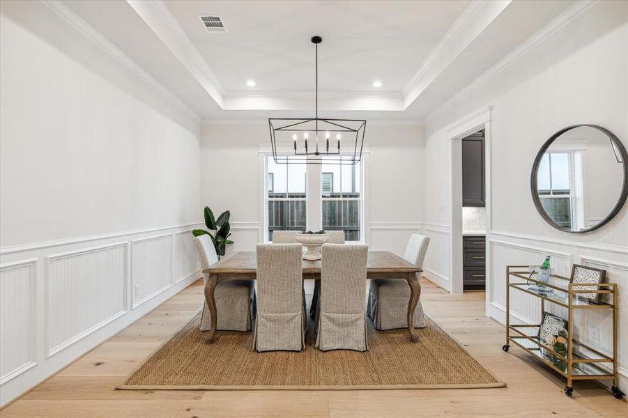 Another view of formal dining room