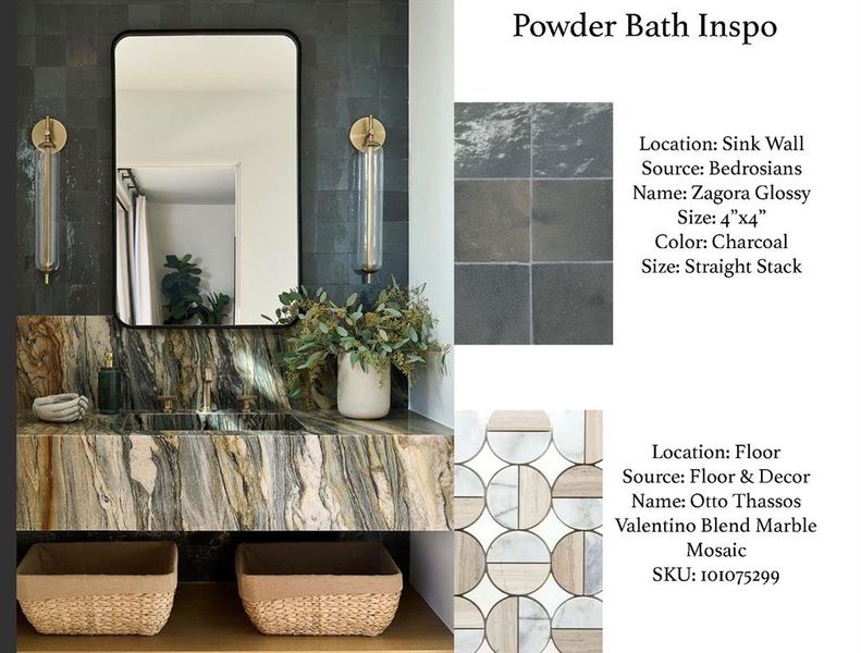 Powder Bath Selections Powder Bath Selections