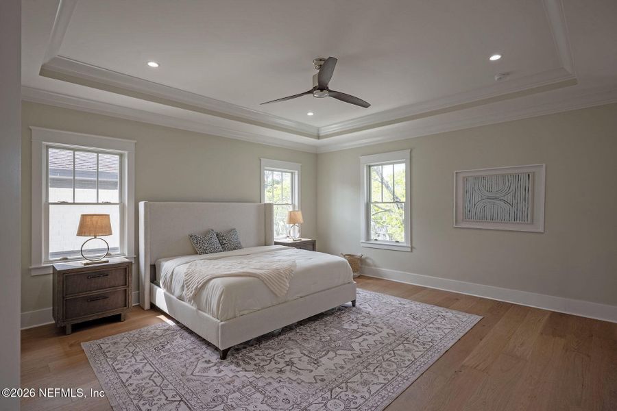 Furnished interior view inside a new home in , Jacksonville (Image 111).