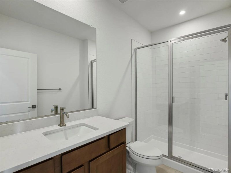 Furnished interior view inside a new home in The Commons at Victory Ridge, Colorado Springs (Image 6).