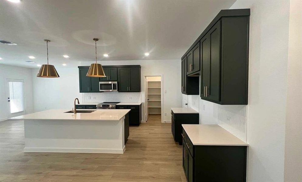 Kitchen Construction Progress featuring the Luxe Collection