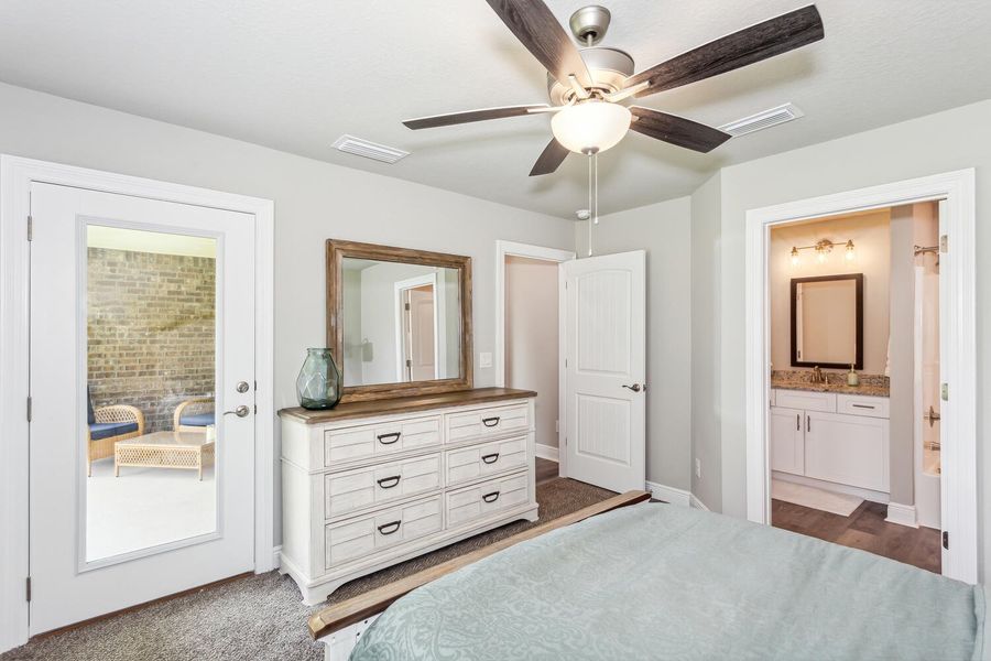 Representative furnished interior of a home built from the The Turquoise by Herbst Homes in Walther Reserve, Milton (Image 90).