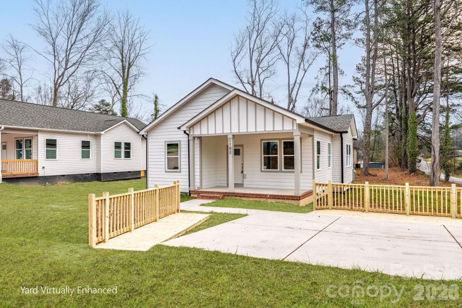 Exterior details and patio area of a home in , Salisbury (Image 26).