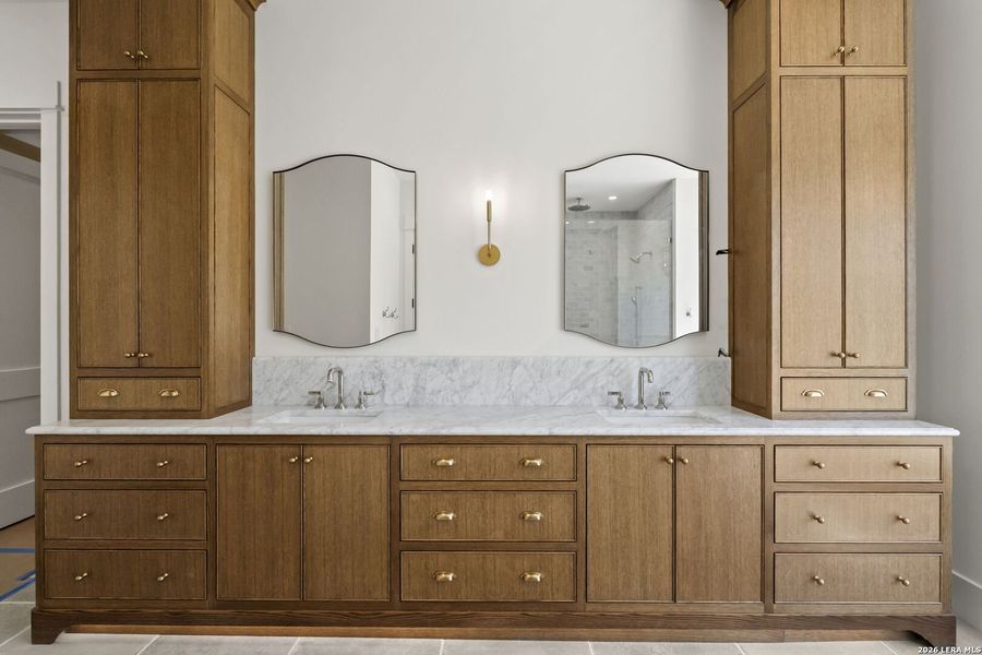 Furnished interior view inside a new home in , Boerne (Image 8).