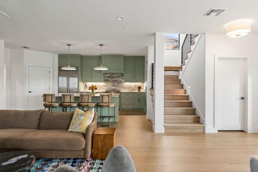 Furnished interior view inside a new home in , Iredell (Image 7).