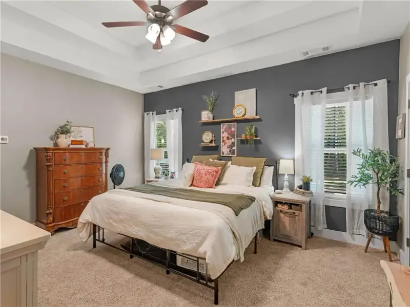 Furnished interior view inside a new home in , Monticello (Image 37).