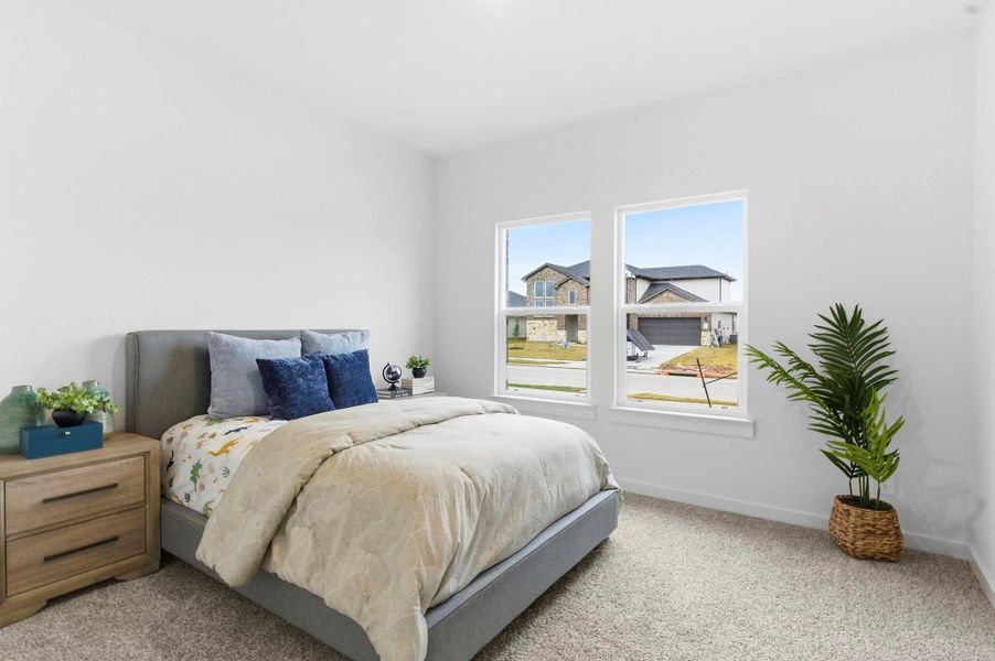 Furnished interior view inside a new home in Evergreen, Rosenberg (Image 13).