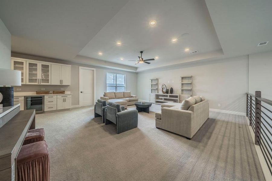 Furnished interior view inside a new home in Hidden Valley 1, Princeton (Image 31).