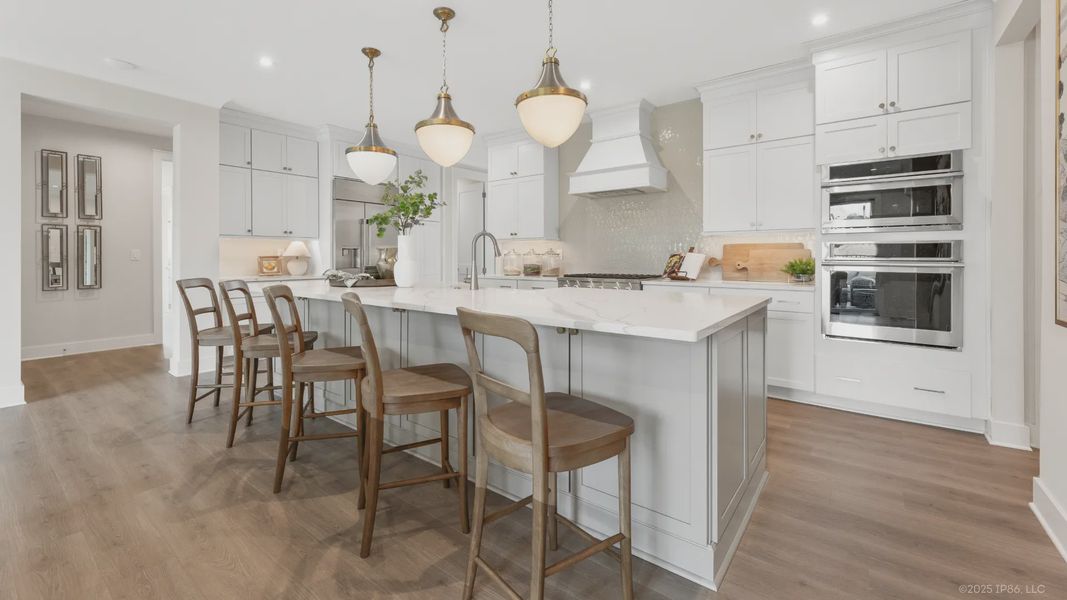 Representative furnished interior of a home built from the Provenance by Epcon Communities in The Courtyards by The Manor, Alpharetta (Image 17).