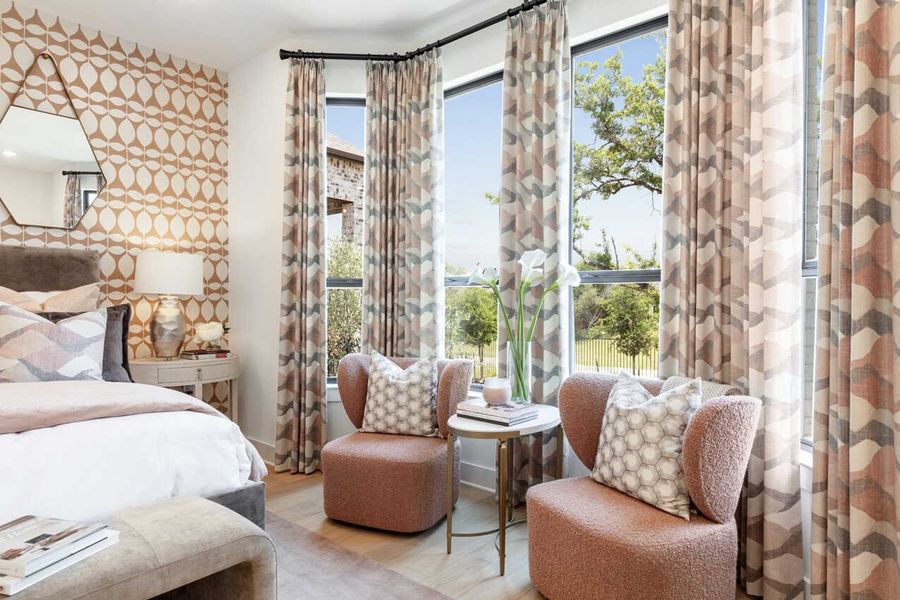 Representative Primary Bedroom - some options shown