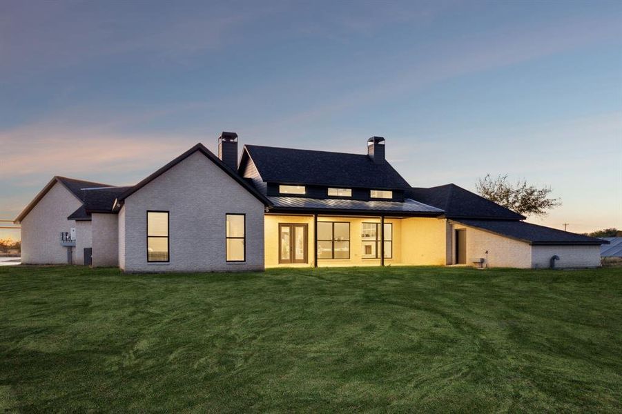 Front exterior of a new home in , Lone Oak, TX, highlighting curb appeal (Image 1).