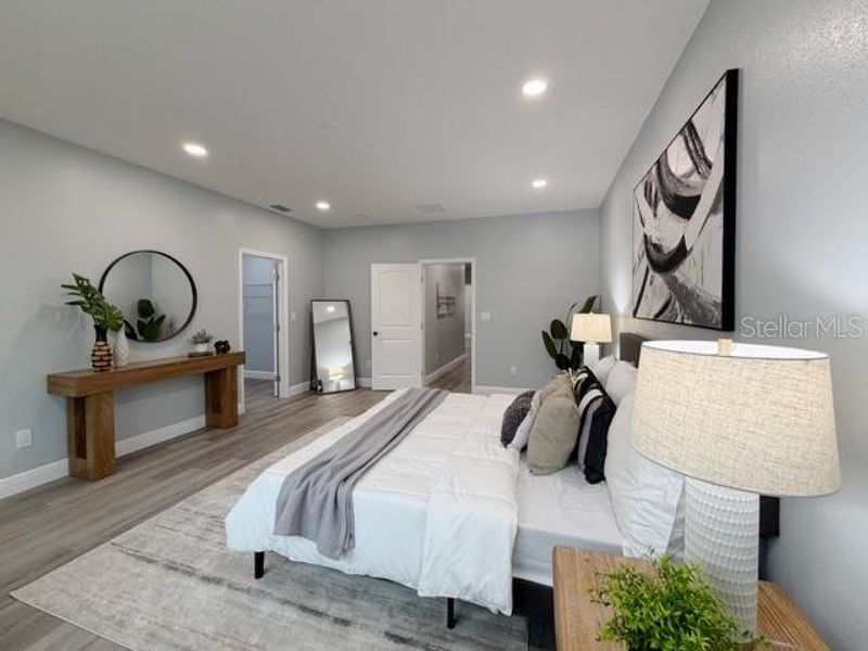 Furnished interior view inside a new home in , Tarpon Springs (Image 11). Furnished interior view inside a new home in , Tarpon Springs (Image 11).