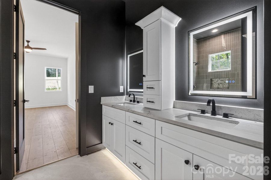Furnished interior view inside a new home in , Statesville (Image 14).