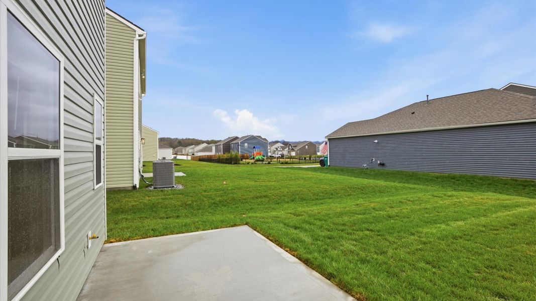 Exterior details and patio area of a home in Best Farms, Maryville (Image 25). Exterior details and patio area of a home in Best Farms, Maryville (Image 25).
