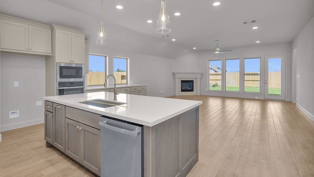 Furnished interior view inside a new home in Riceland, Mont Belvieu (Image 4).