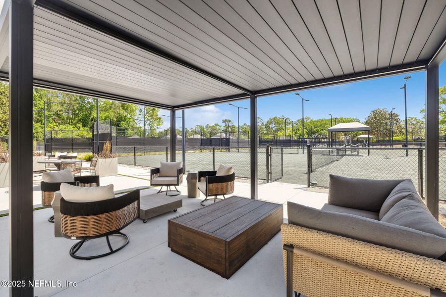 Exterior details and patio area of a home in , Jacksonville (Image 3).