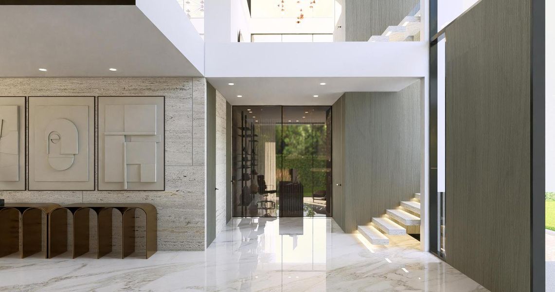 Foyer/Office entrance