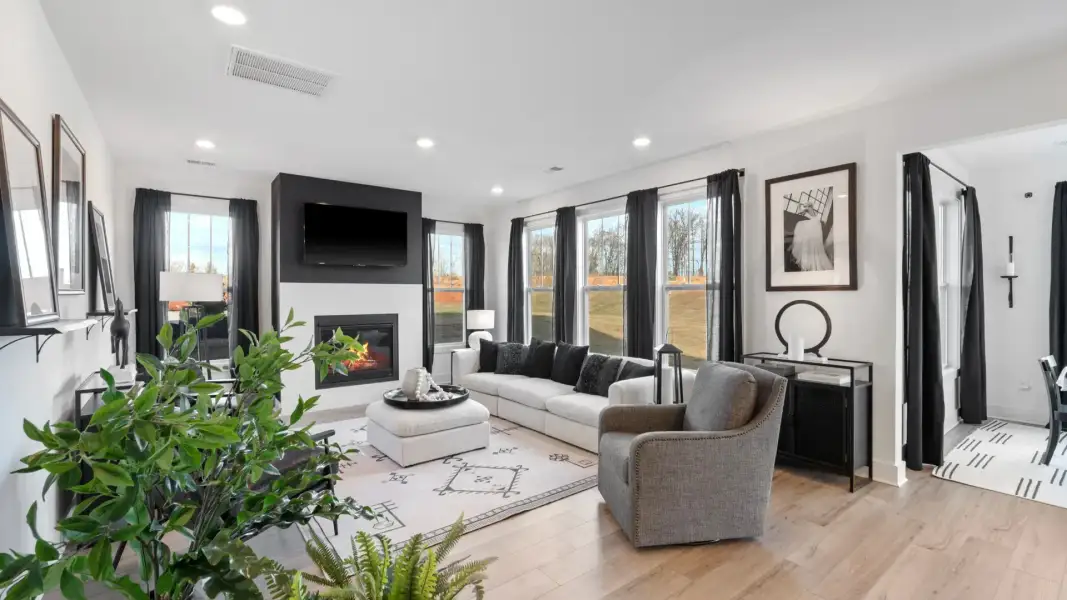 Furnished interior view inside a new home in Robert's Farm, Greenville (Image 16).