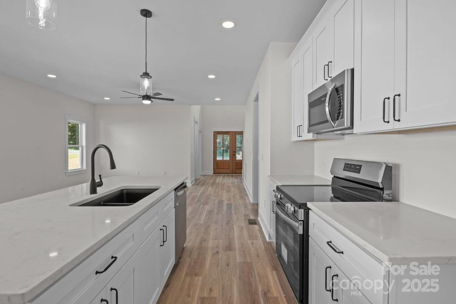 Furnished interior view inside a new home in , Kannapolis (Image 6). Furnished interior view inside a new home in , Kannapolis (Image 6).
