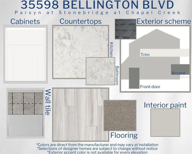 Sample of building materials used in homes in , Zephyrhills (Image 25).