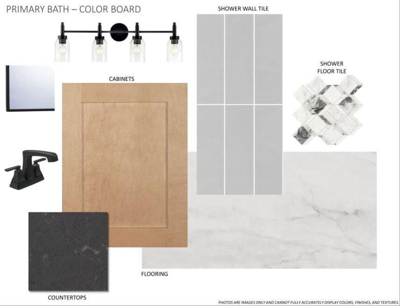 Sample of building materials used in homes in Elyson, Katy (Image 5).