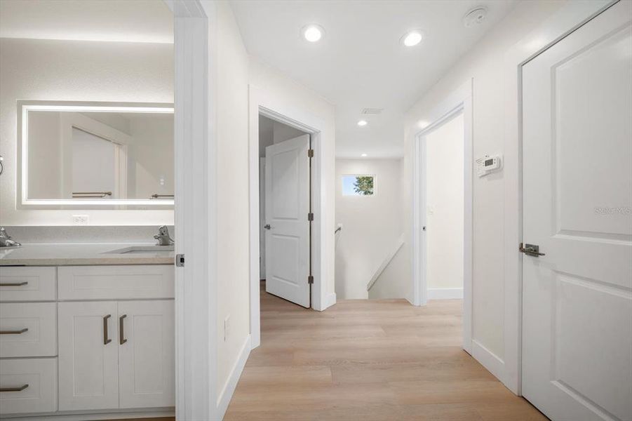 Furnished interior view inside a new home in , Largo (Image 45).