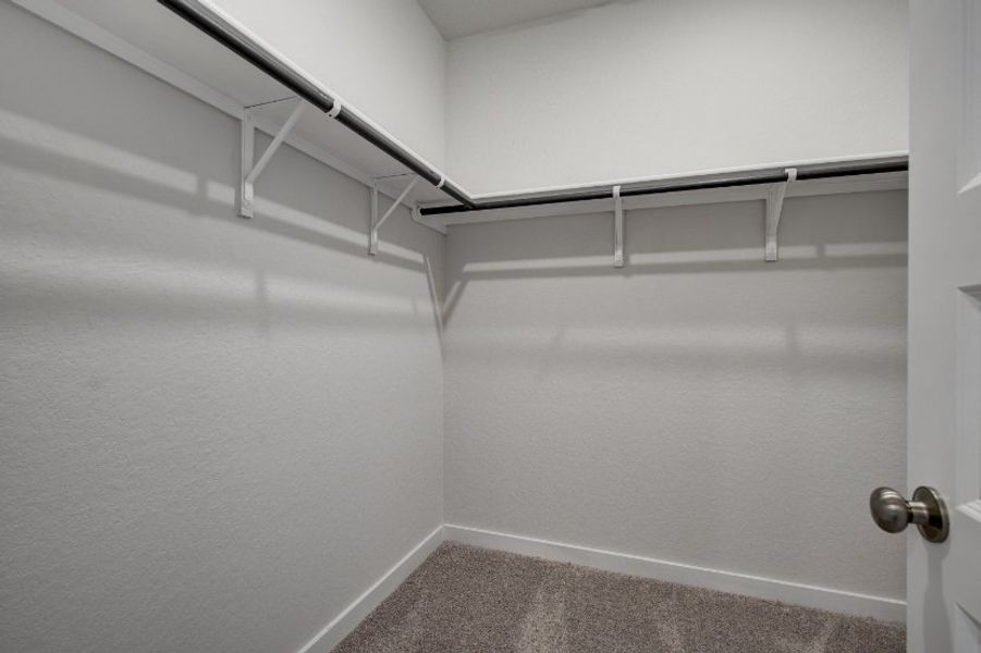 A staircase in a room.