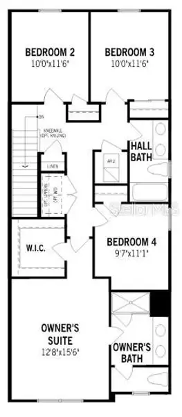 2D floor plan layout of this home in Meadowlark Landing, Apopka, FL (Image 3). 2D floor plan layout of this home in Meadowlark Landing, Apopka, FL (Image 3).