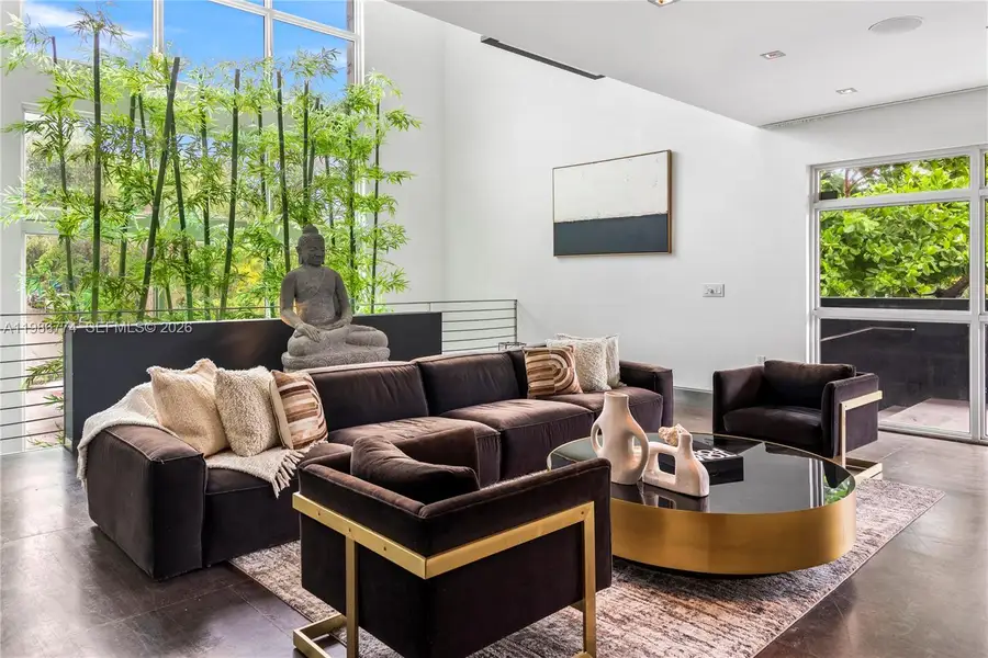 Furnished interior view inside a new home in , Miami (Image 7).
