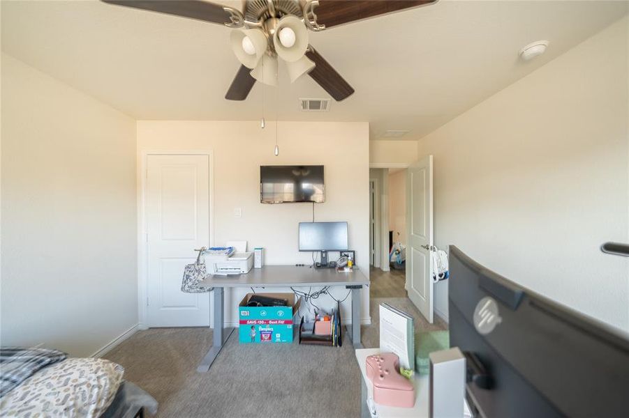 Furnished interior view inside a new home in Lakewood Trails, Forney (Image 16).