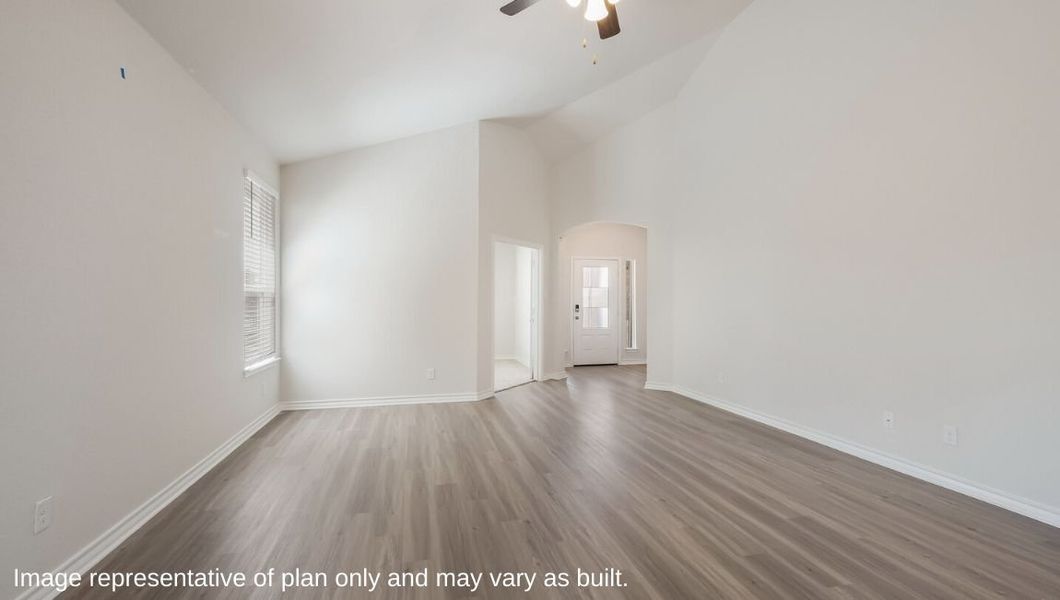 Spacious, unfurnished interior of a new home in Riverstone at Westpointe, San Antonio (Image 14).