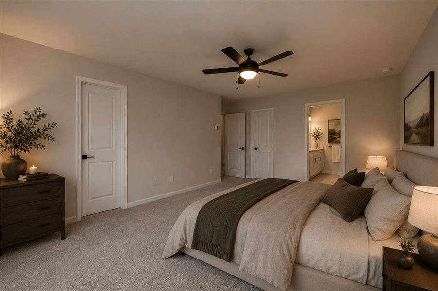 Furnished interior view inside a new home in , Jefferson (Image 7).