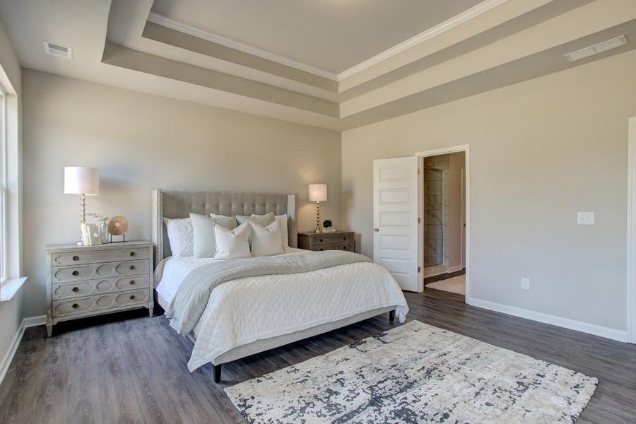 Furnished interior view inside a new home in Sutton's Landing, Statham (Image 5).